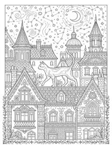 Coloriage Chat 18
