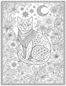 Coloriage Chat 30