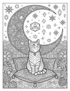 Coloriage Chat 32