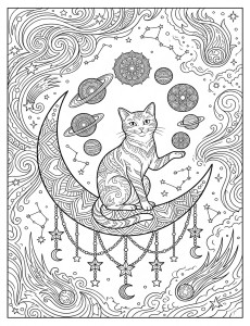 Coloriage Chat 33