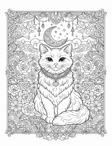 Coloriage Chat 67