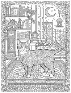 Coloriage Chat 70