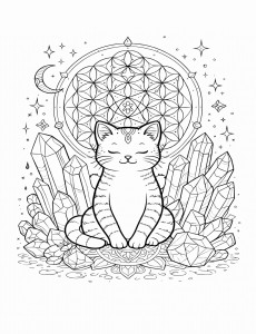 Coloriage Chat 3