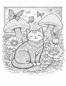 Coloriage Chat 2