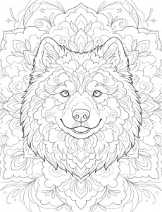 Coloriage Chien 1