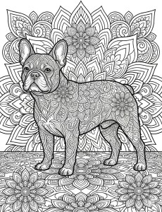 Coloriage Chien 20