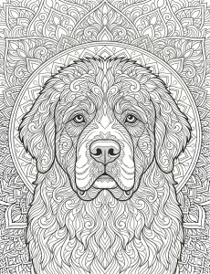 Coloriage Chien 26