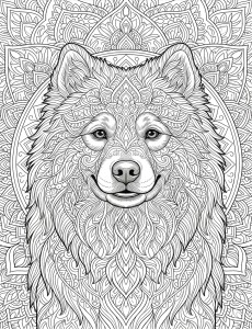 Coloriage Chien 27