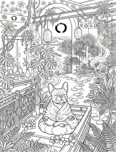 Coloriage Chien 40