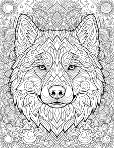 Coloriage Chien 4
