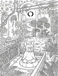 Coloriage Chien 50