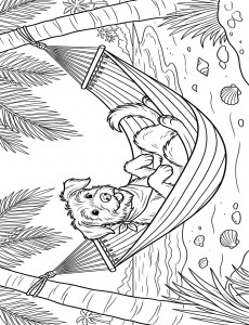 Coloriage Chien 11
