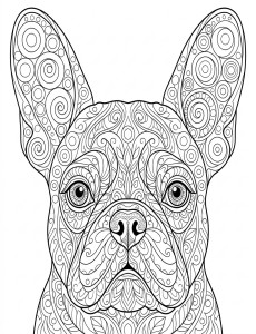 Coloriage Chien 15