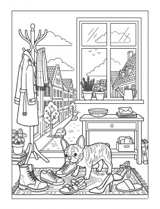 Coloriage Chien 1