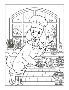Coloriage Chien 26