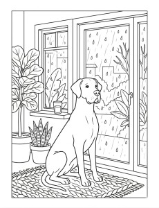 Coloriage Chien 29