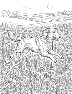 Coloriage Chien 31